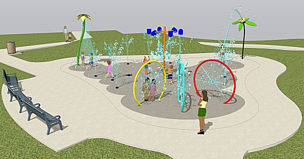 Waterfall Sprayground